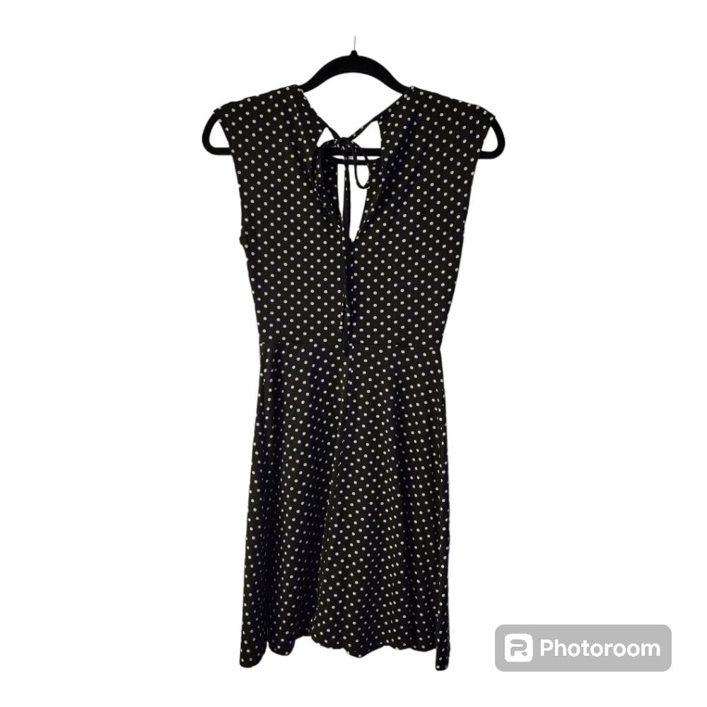 BeBop Keyhole Polka Dot Summer Dress
